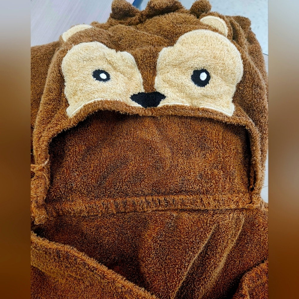 Set of 2 "Teddy Bear" Bath Towels